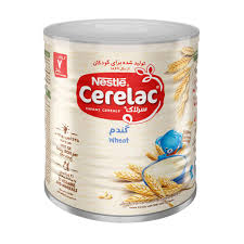 سرلاک گندم به همراه شیر بدون شکر نستله مناسب کودکان از پایان ۶ ماهگی ۴۰۰ گرم